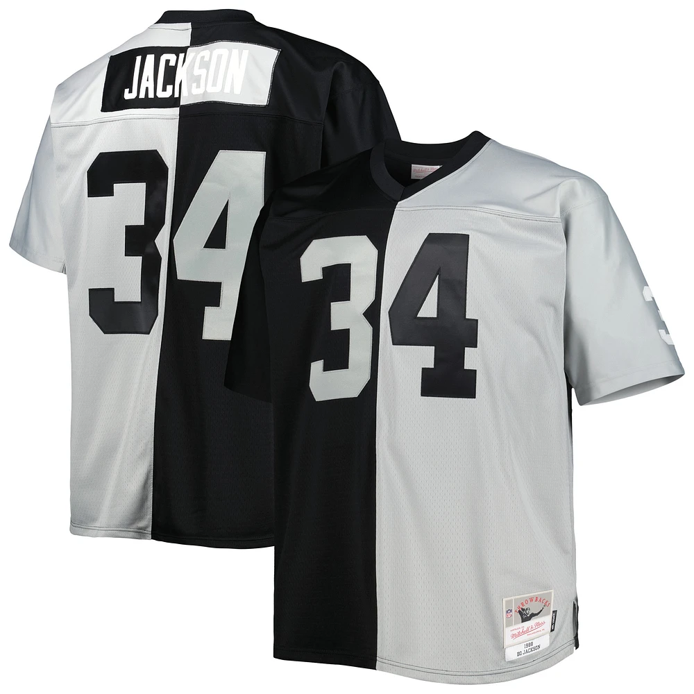 Mitchell & Ness Men's Mitchell & Ness Bo Jackson Black/Silver Las