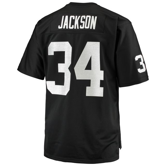 Men's Las Vegas Raiders Bo Jackson Mitchell & Ness Black Big