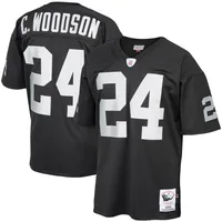 Charles Woodson Oakland Raiders Mitchell & Ness Retired Player