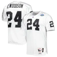 Mitchell and Ness Bo Jackson Las Vegas Raiders Men's Authentic White  Mitchell And Ness with Silver