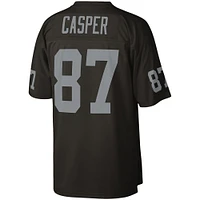 Maillot réplique Mitchell & Ness Dave Casper noir Las Vegas Raiders Legacy pour hommes