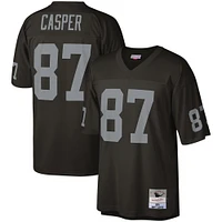 Men's Mitchell & Ness Dave Casper Black Las Vegas Raiders Legacy Replica Jersey