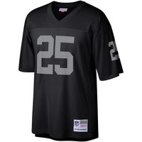 Men's Mitchell & Ness Fred Biletnikoff Black Las Vegas Raiders Legacy Replica Jersey