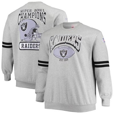Men's Vegas Golden Knights Mitchell & Ness Black Allover Logo Pullover  Sweatshirt
