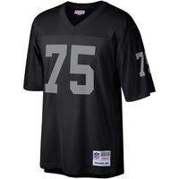 Men's Mitchell & Ness Howie Long Black Las Vegas Raiders Legacy Replica Jersey