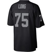 Men's Mitchell & Ness Howie Long Black Las Vegas Raiders Legacy Replica Jersey