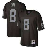 Maillot réplique Mitchell & Ness Ray Guy noir Las Vegas Raiders Legacy pour hommes