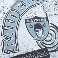 T-shirt sublimé blanc Las Vegas Raiders Team Burst de Mitchell & Ness pour hommes