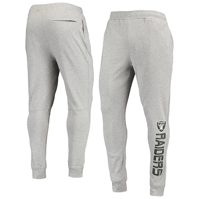 Pantalon de jogging MSX by Michael Strahan gris chiné Las Vegas Raiders pour homme