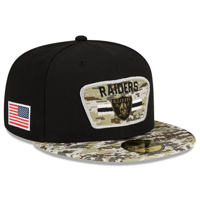 Lids Las Vegas Raiders New Era Women's 2022 Salute To Service 9TWENTY  Adjustable Hat - Black