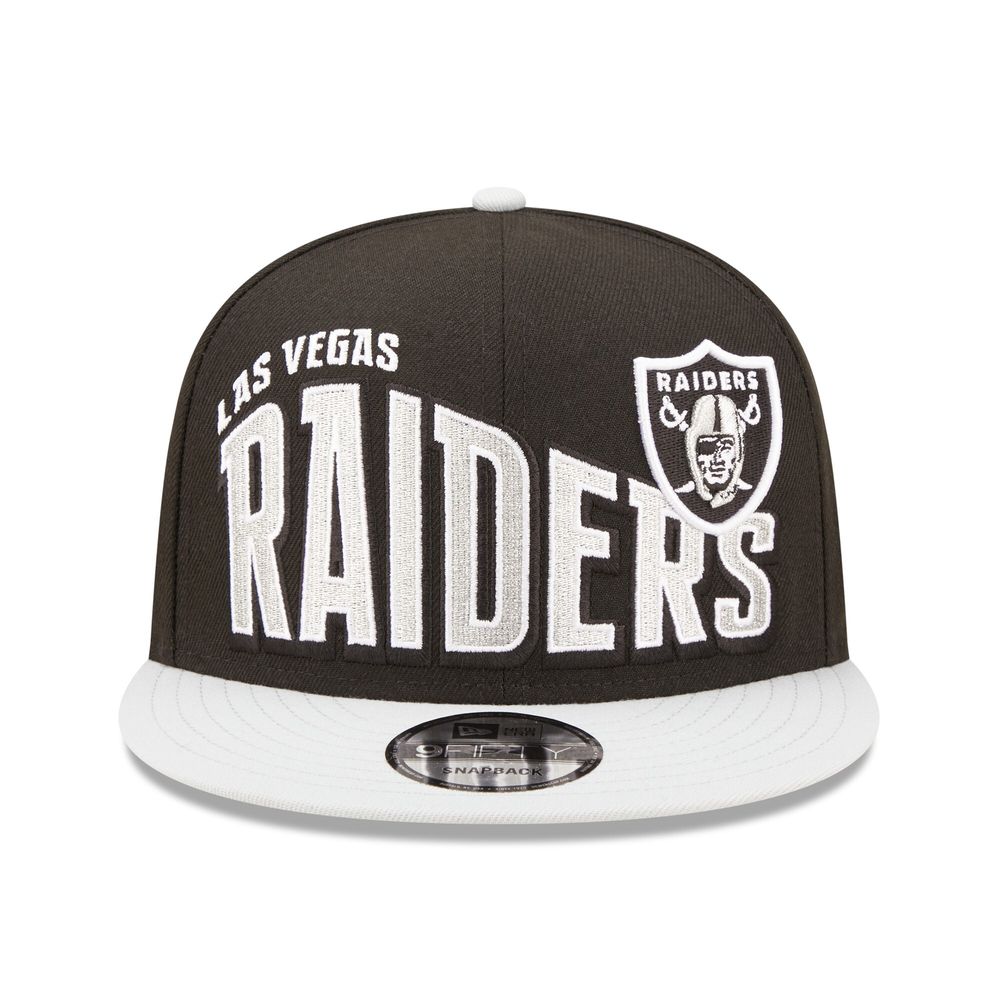 Lids Las Vegas Raiders New Era Icon 9FIFTY Snapback Hat - Black