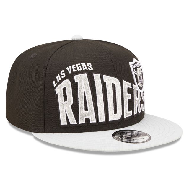 Las Vegas Raiders New Era Script 9FIFTY Snapback Hat - Black