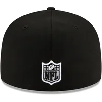 NWE RAID BLACK NFL PATCH UP 59FIFTY HATMENHIC