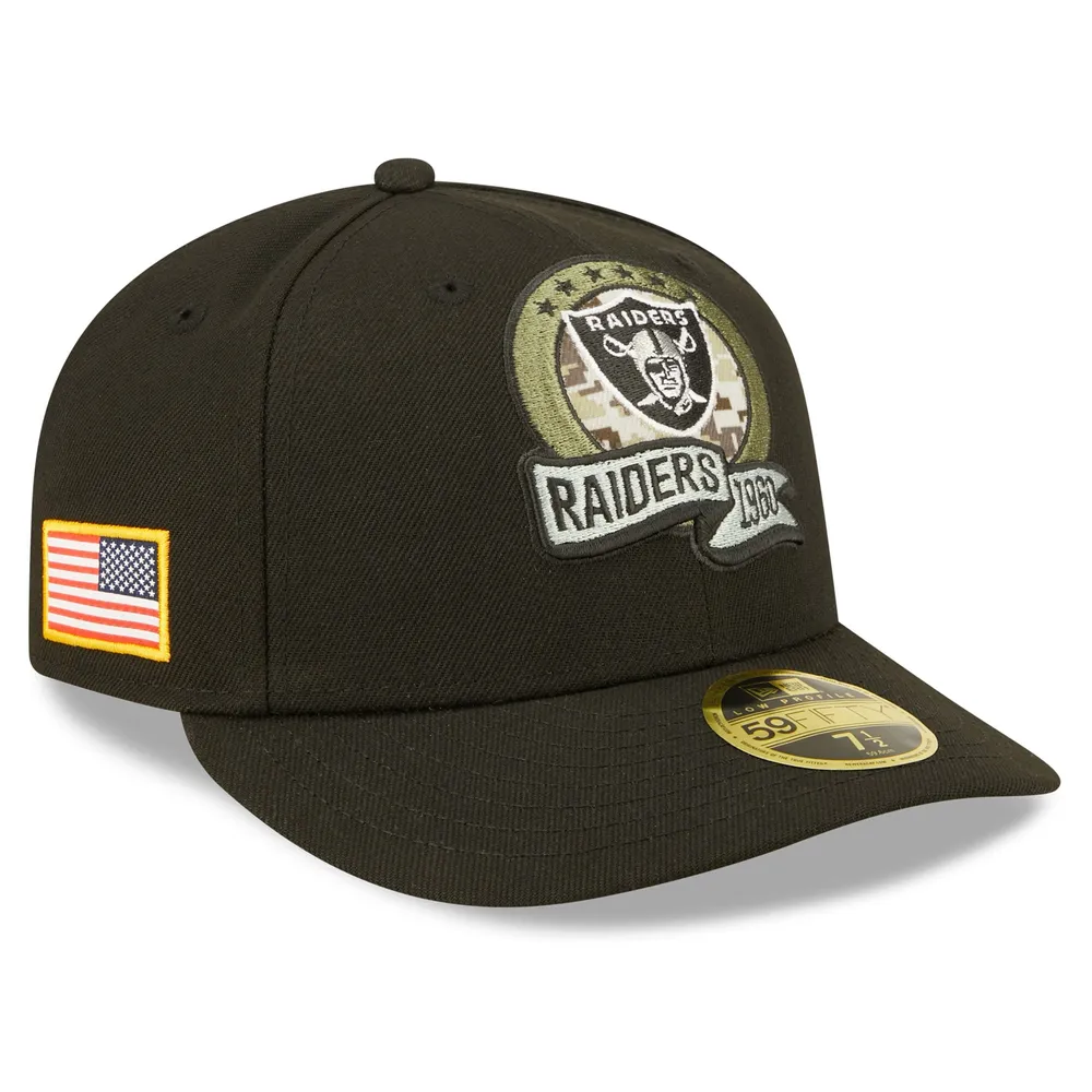 New Era Women's Las Vegas Raiders 2023 Salute to Service Black