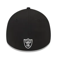 New Era Black Las Vegas Raiders 2023 NFL Draft 9FORTY Adjustable Hat