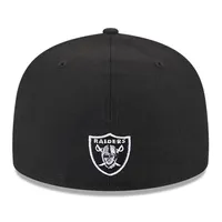 Men's Las Vegas Raiders New Era Black 2023 NFL Draft 59FIFTY