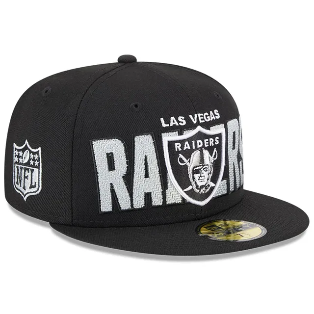 Las Vegas Raiders New Era 2023 NFL Draft Stone 59FIFTY Hat 7 5/8