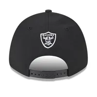 New Era Black Las Vegas Raiders 2023 NFL Draft 9FORTY Adjustable Hat