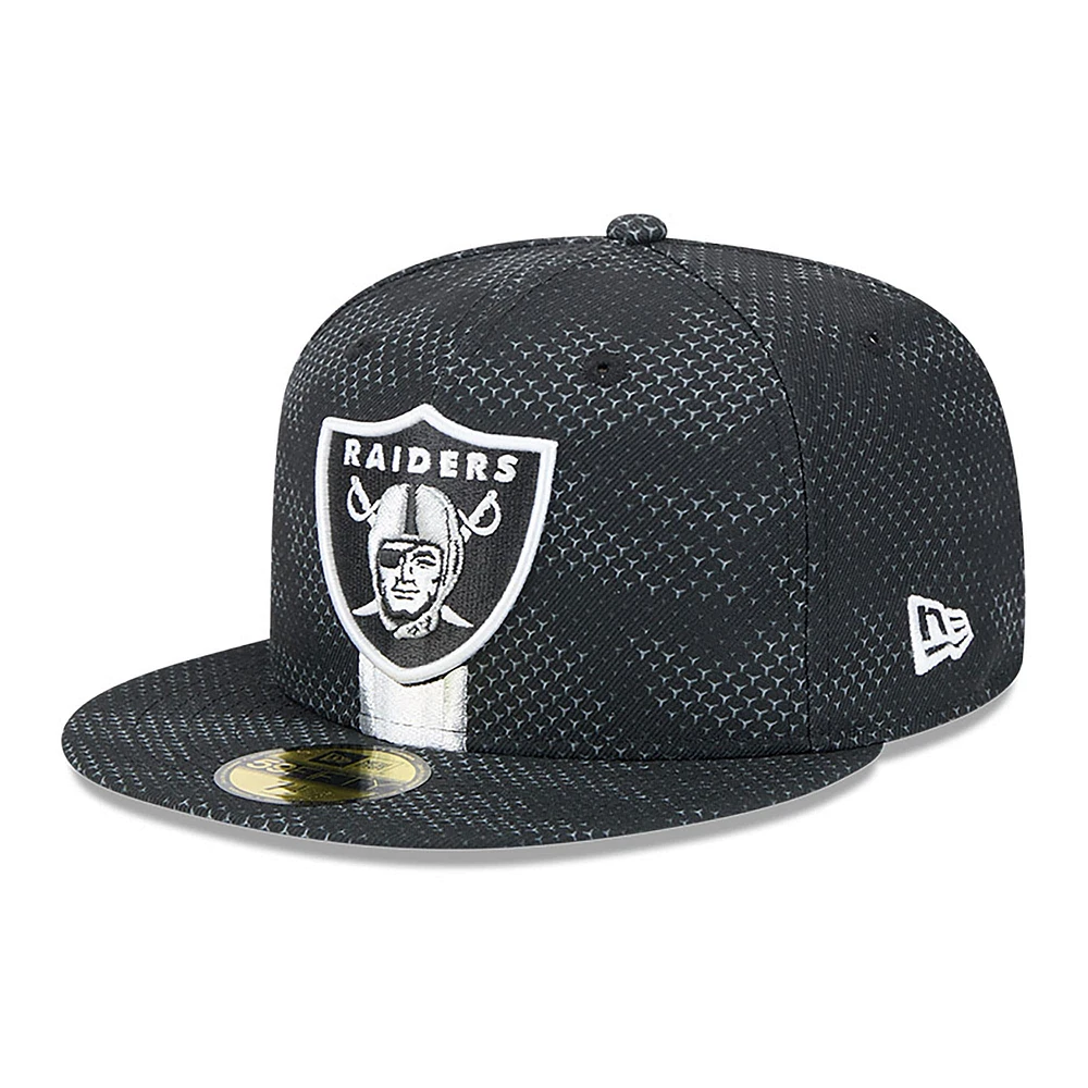 Men's New Era Las Vegas Raiders 2024 Sideline 59FIFTY Fitted Hat