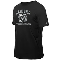 Men's New Era Black Las Vegas Raiders 2025 NFL Draft T-Shirt