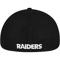 Casquette flexible 39THIRTY noire des Las Vegas Raiders New Era pour hommes