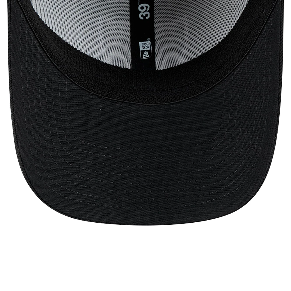 Casquette flexible 39THIRTY noire des Las Vegas Raiders New Era pour hommes