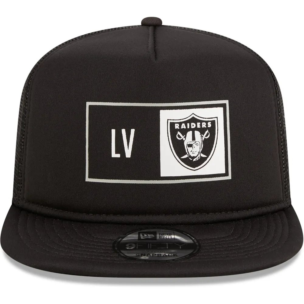 Las Vegas Hat LV Black Adjustable Hat Adult Size Black OSFA Adjustable Hat