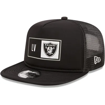 Las Vegas LV Hat with Black White Grey Embroider white Accents Hat