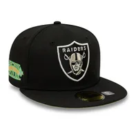 Lids Las Vegas Raiders New Era Stateview 59FIFTY Fitted Hat - Black