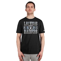 T-shirt noir New Era City Team des Las Vegas Raiders pour homme