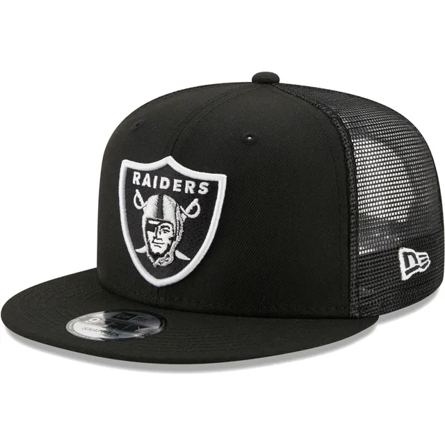 Las Vegas Raiders Rose Pattern New Era Bucket Hat