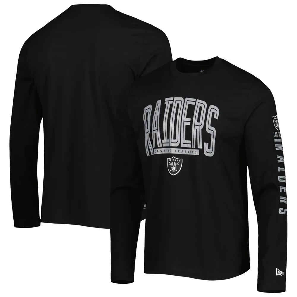 Las Vegas Raiders Nike Men's NFL Long-Sleeve Top in Black