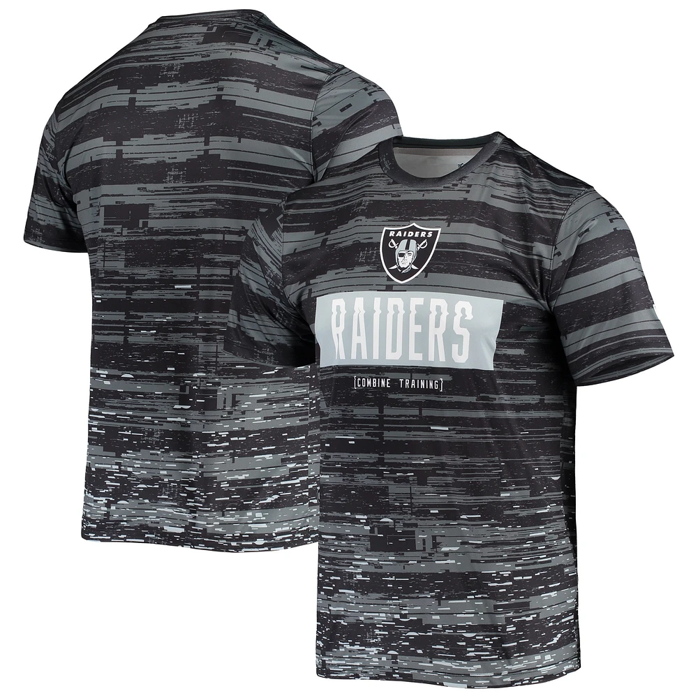 T-shirt Las Vegas Raiders Sweep New Era pour homme noir