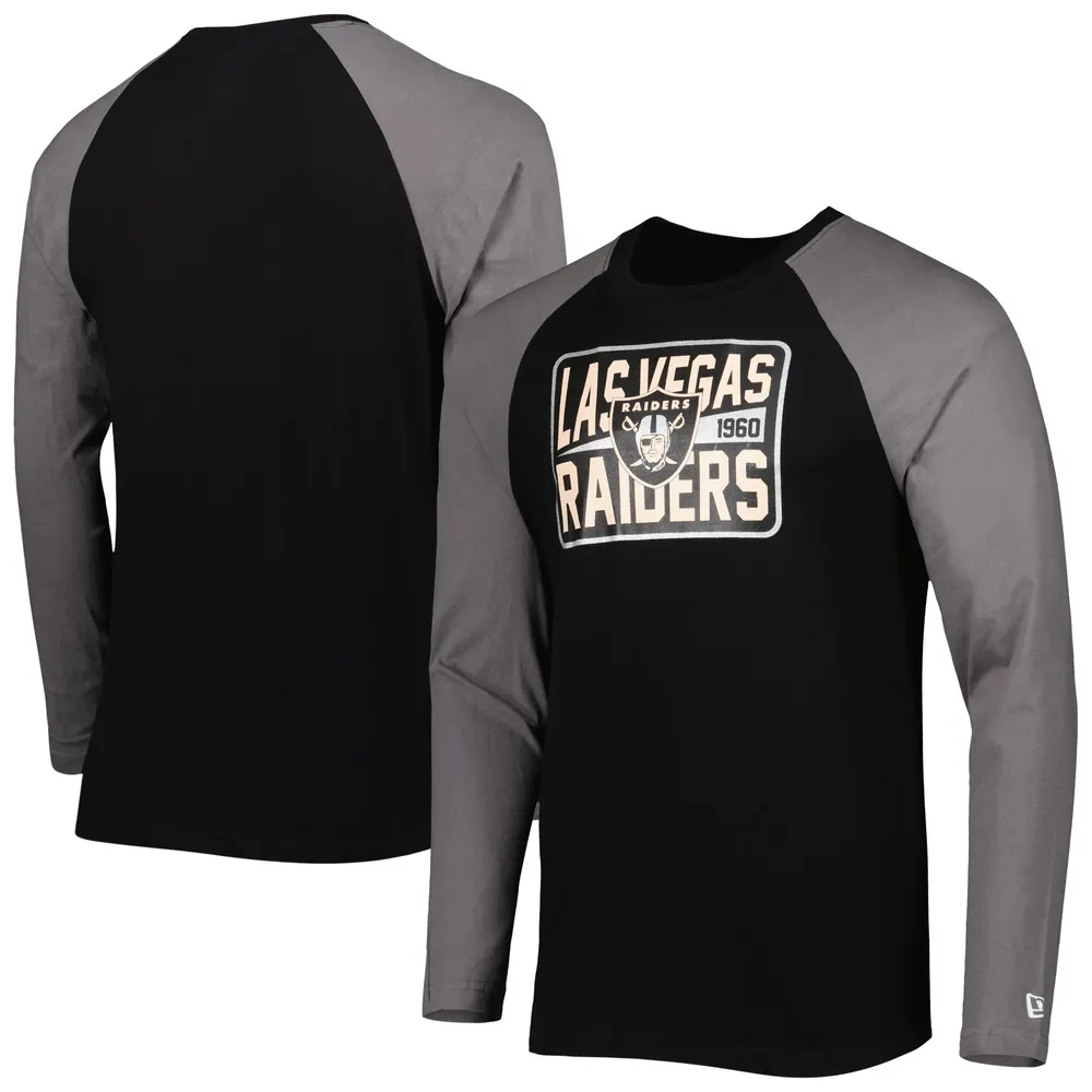 Nike RFLCTV Logo (NFL Las Vegas Raiders) Men's Long-Sleeve T-Shirt.