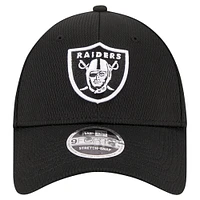 Casquette ajustable Evergreen 9FORTY noire des Las Vegas Raiders de New Era pour homme