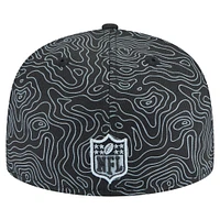 Men's New Era Black Las Vegas Raiders Geo 59FIFTY Fitted Hat