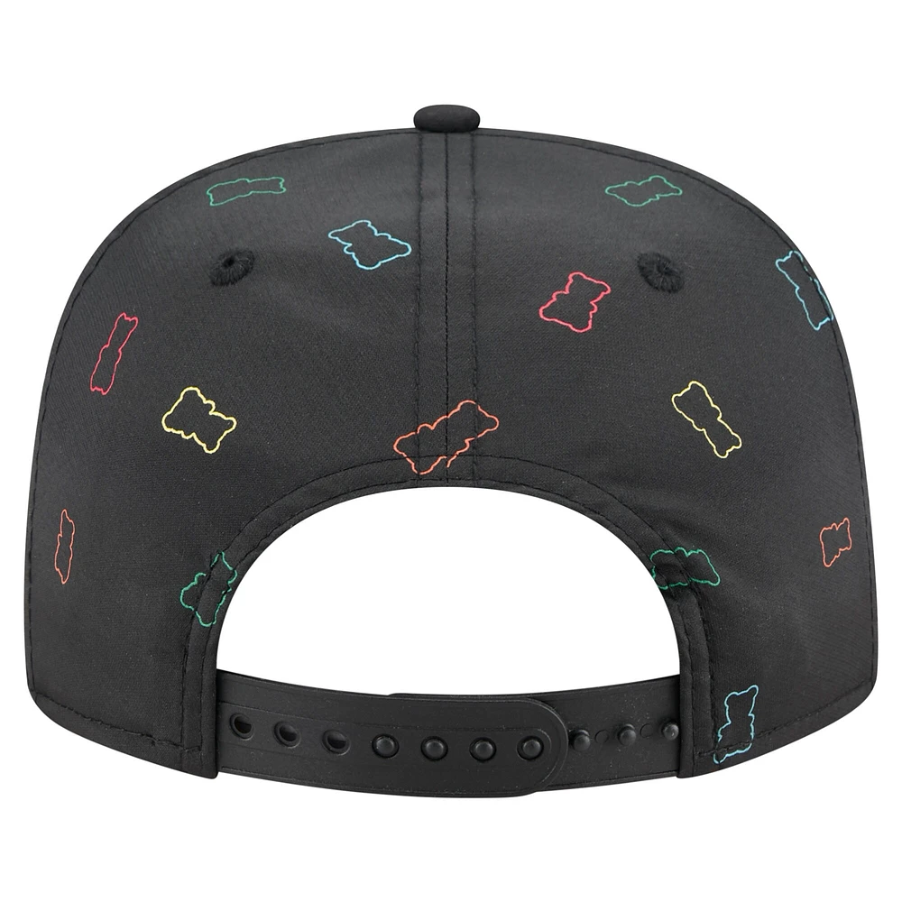 Men's New Era Black Las Vegas Raiders Gummy Golfer Snapback Hat