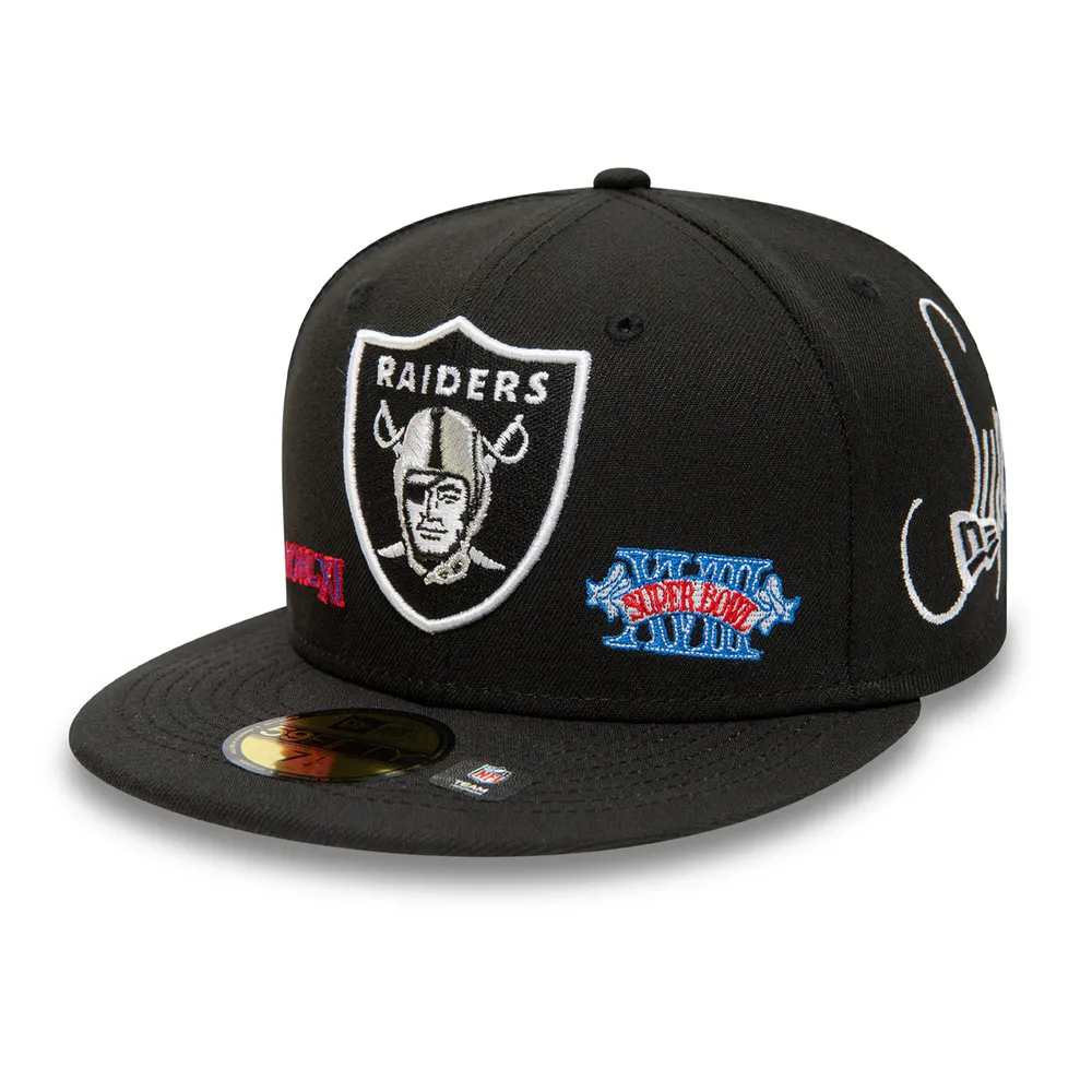 Lids Las Vegas Raiders New Era Historic Champs 59FIFTY Fitted Hat