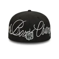 Las Vegas Raiders New Era Historic Champs 59FIFTY Fitted Hat - Black