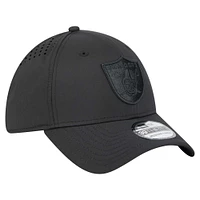 Men's New Era Black Las Vegas Raiders Hydro 39THIRTY Flex Hat