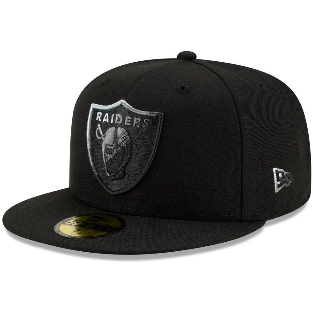 Lids Las Vegas Raiders New Era Logo Color Dim 59FIFTY Fitted Hat