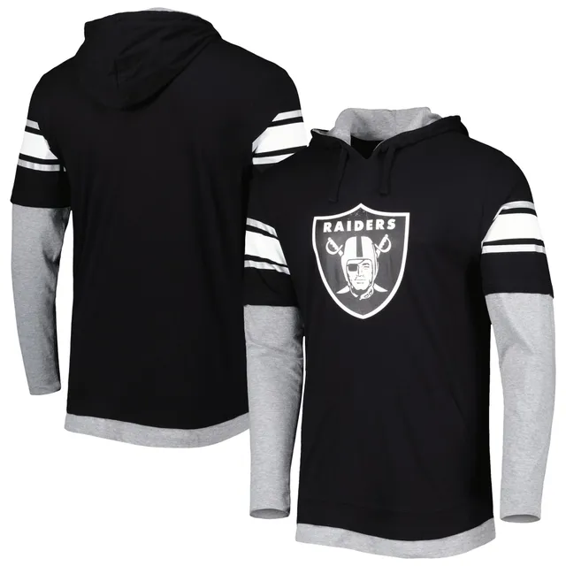 Nfl Las Vegas Raiders Boys' Long Sleeve Performance Hooded