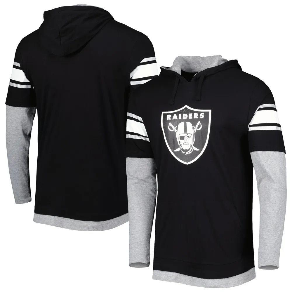 Las Vegas Raiders New Era Women's Tie-Dye Long Sleeve T-Shirt - Black