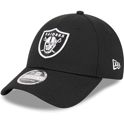 Men's New Era Black Las Vegas Raiders  Main B-Dub 9FORTY Adjustable Hat