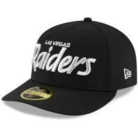 Las Vegas Raiders New Era Historic Champs 59FIFTY Fitted Hat - Black