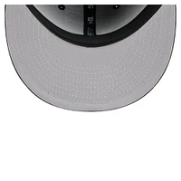 Men's New Era Black Las Vegas Raiders State Stitch 59FIFTY Fitted Hat