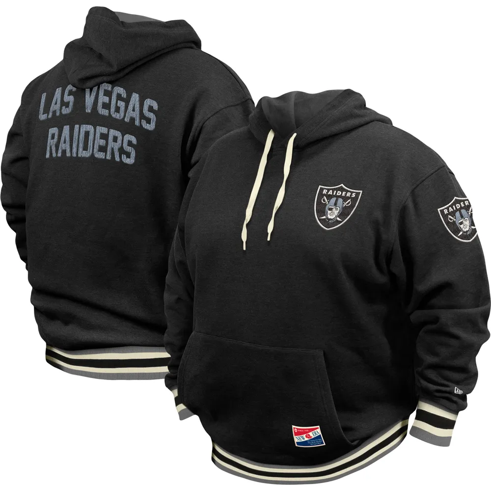 Las Vegas Raiders New Era Team Tie-Dye Pullover Hoodie - Black