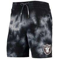 Short noir effet tie-dye Las Vegas Raiders New Era pour homme