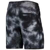 Men's New Era Black Las Vegas Raiders Tie-Dye Shorts