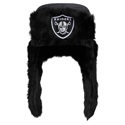 Casquette de trappeur noire Las Vegas Raiders New Era pour hommes